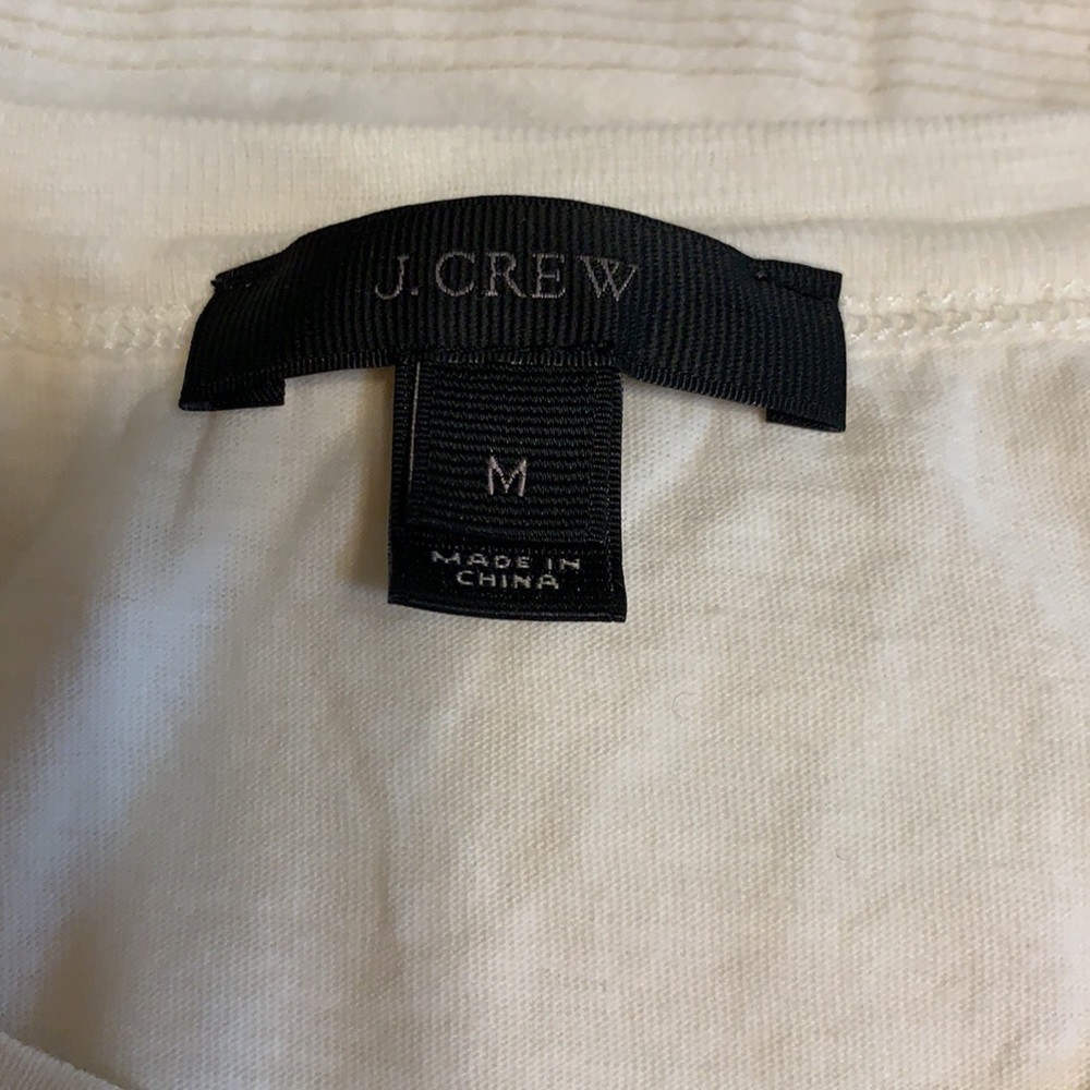 J. Crew embroidered “heels on fire” t-shirt - Picture 2 of 3